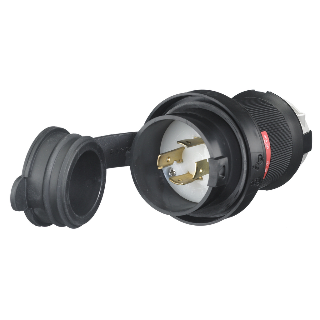 Watertight Safety-Shroud Plug