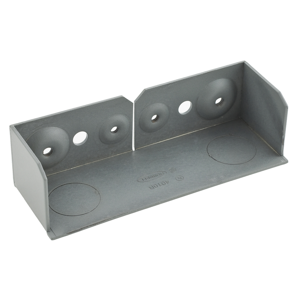HBL4750 Series Metal Raceway, End Cap, Gray