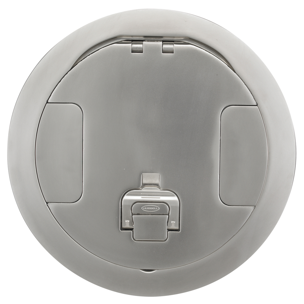 Floor Boxes, SystemOne Recessed 4, 6 and 10 Gang Floor Box Cover, CFBS1R8CVRNKL