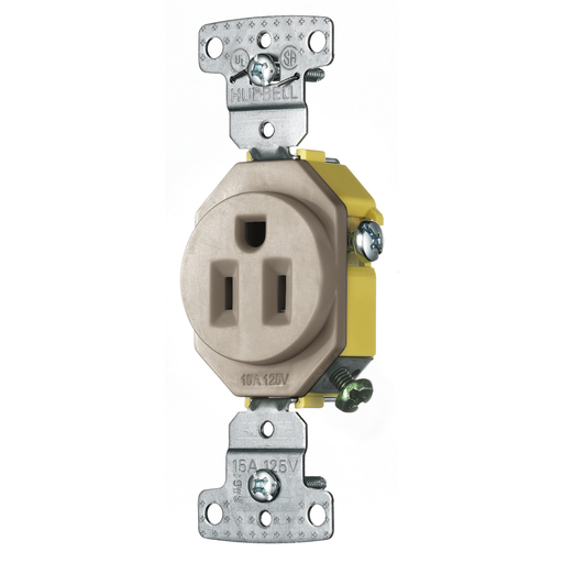 Product image for HUBW RR151AL RECEPTACLE