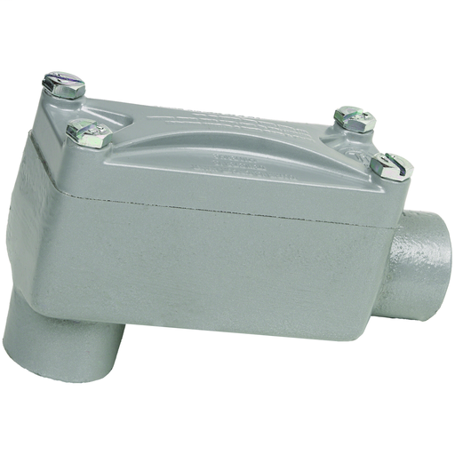 1/2" LB Type, Aluminum X Series Conduit Body