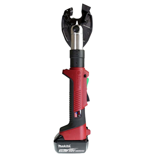 Product image for Burndy PATMDCUTCLW PATMD-LW IN-LINE® 6T Scissor Action, CU/AL Cut Jaw, 3Ah Li-ion, AC, Utility Bag