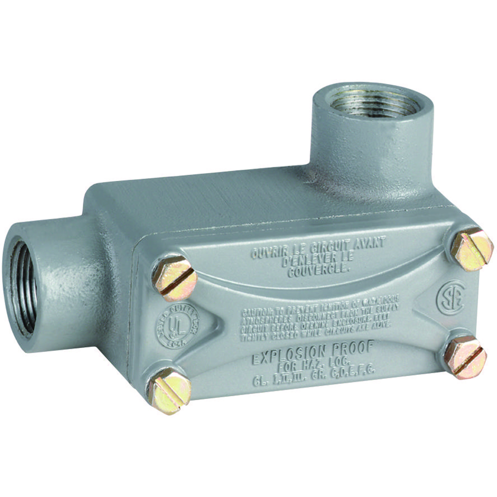 1" LR Type, Aluminum X Series Conduit Body