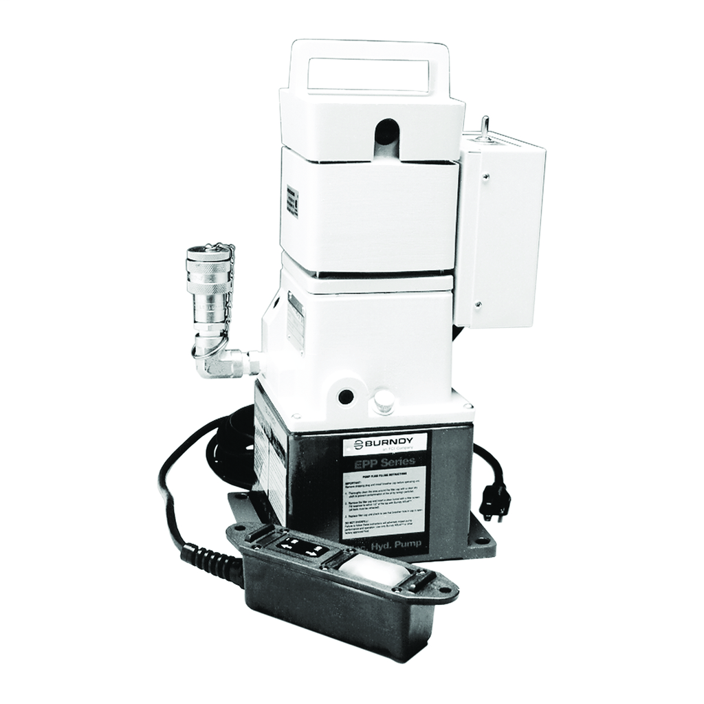 Electric Hydraulic Pump, 1/2 HP, Reservoir Volume 2 qts, 10000 psi, 115V AC/60Hz