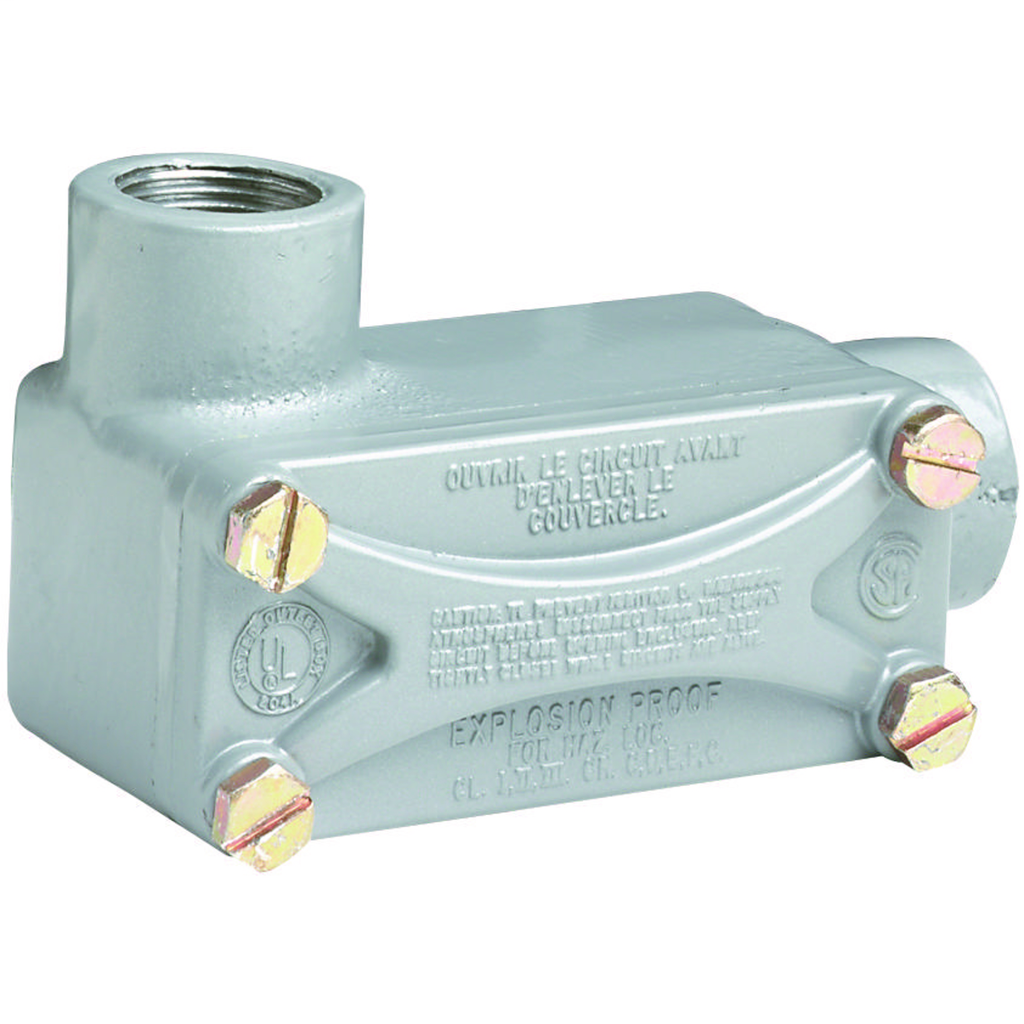 1" LL Type, Aluminum X Series Conduit Body