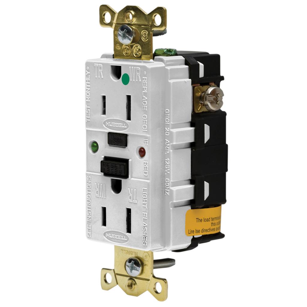 Product image for HWDK GFR8200SGW 15A 125V IND HG TAM