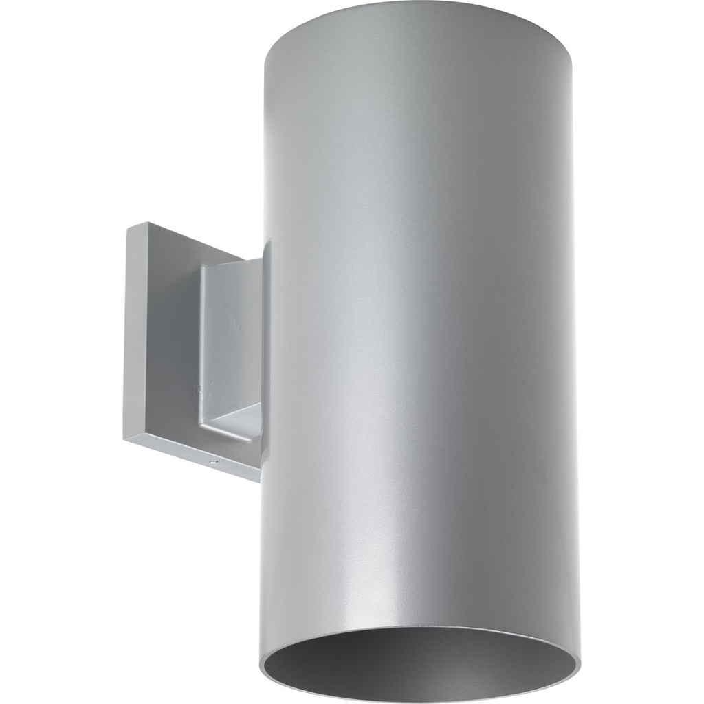 Metallic Gray Outdoor Wall Cylinder - P5641-82