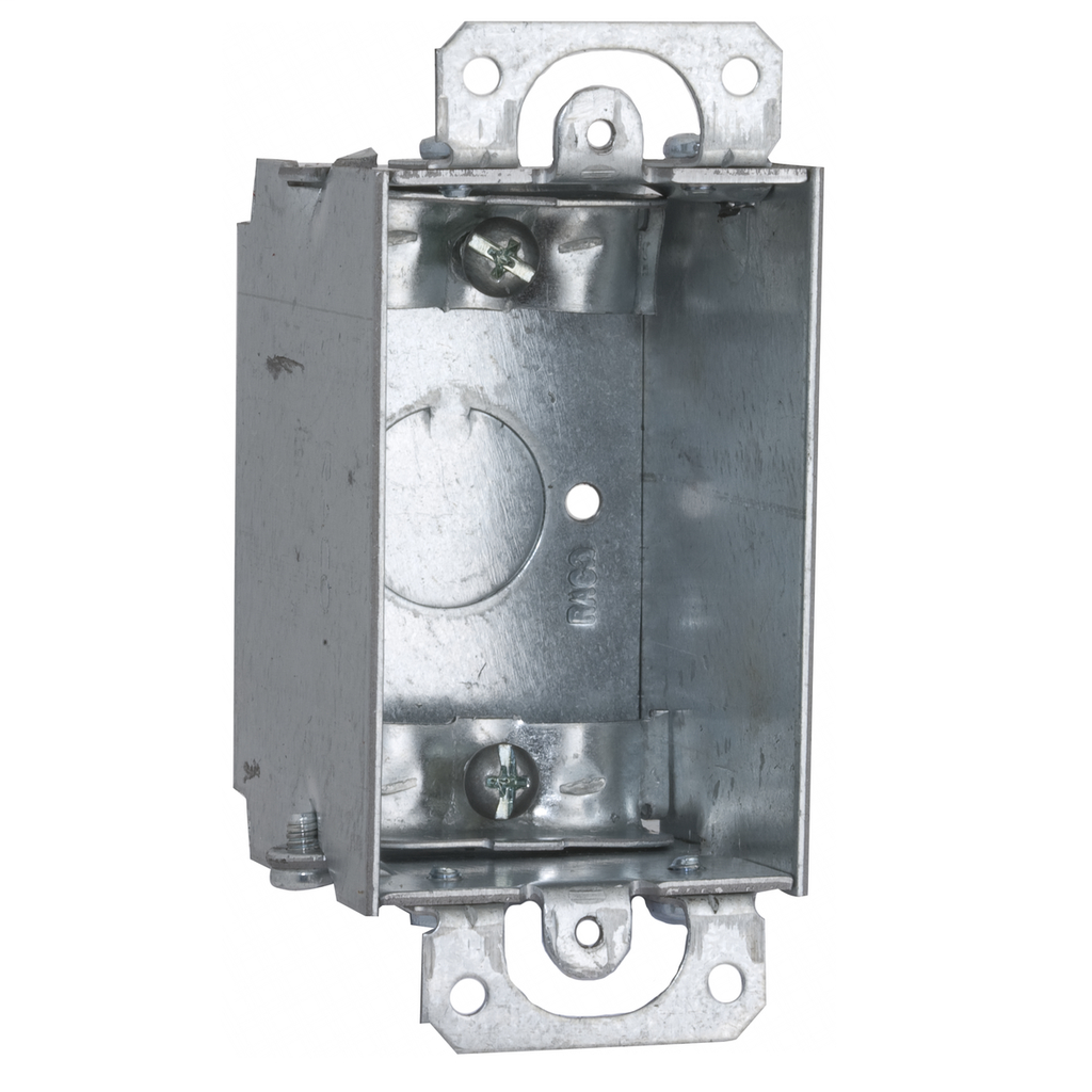 Raco 445 3 x 2 x 2 Inch 10 In Steel Gangable Switch Box Raco 445 3 x 2 x 2 Inch 10 In Steel Gangable Switch Box
