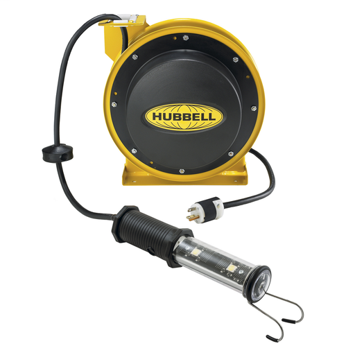 Product image for HCI HBL50162LED CORD REEL W/LED HAN