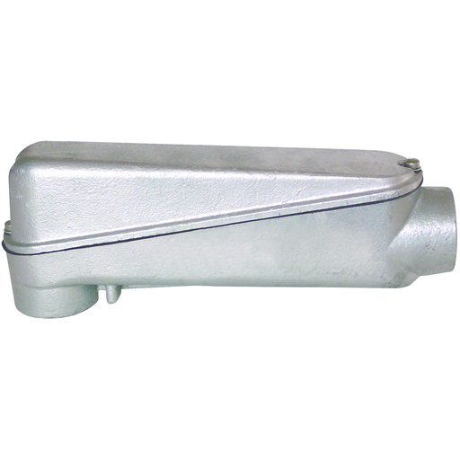 1/2" LB Hub, Aluminum Mogul Conduit Body