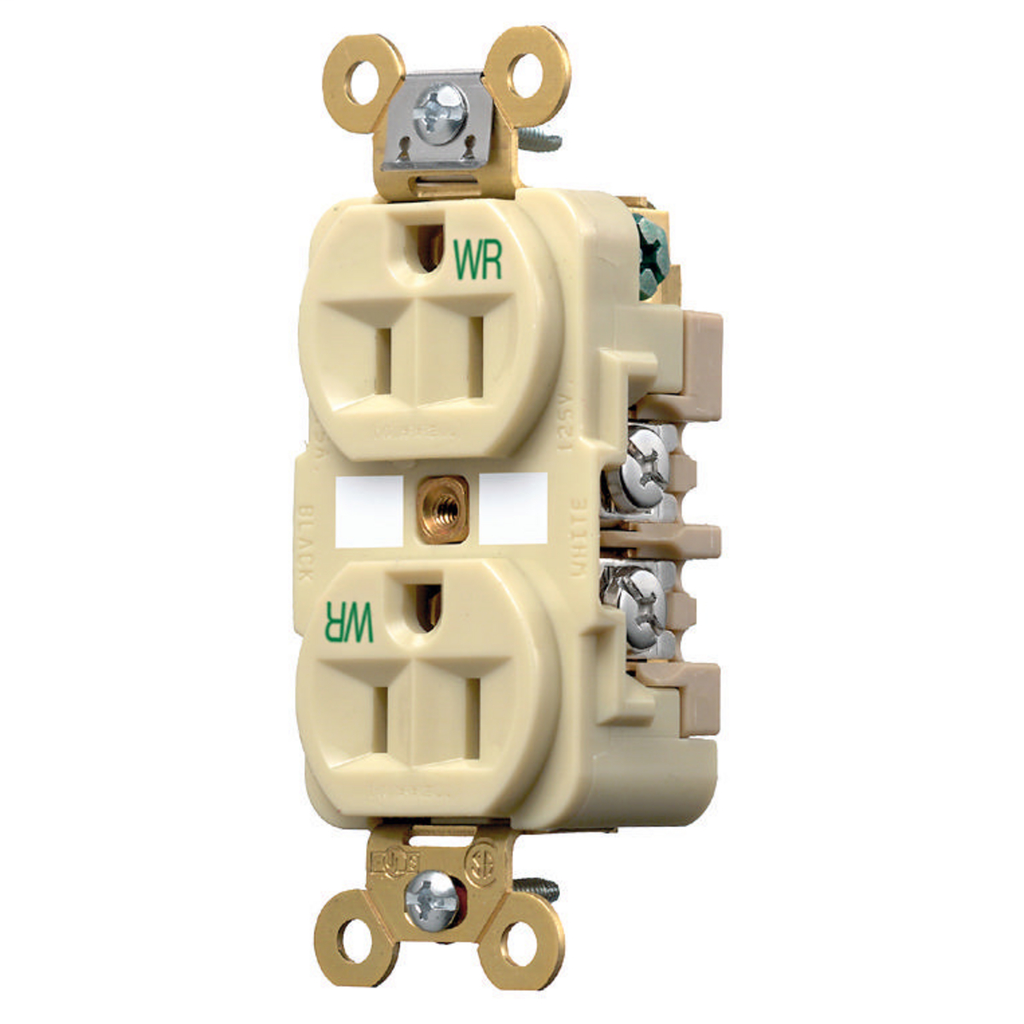 HBL Extra Heavy Duty Specification Grade Duplex Receptacle