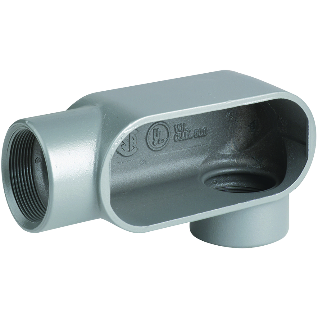 Hubbell Electrical Systems LL37SA 1 Inch Copper Free Aluminum Type LL Conduit Body Hubbell Electrical Systems LL37SA 1 Inch Copper Free Aluminum Type LL Conduit Body