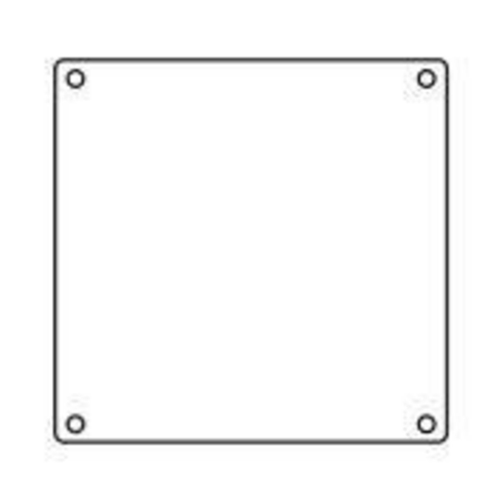 Hubbell Electrical Systems 2FSBC 2-Gang Blank Cover Hubbell Electrical Systems 2FSBC 2-Gang Blank Cover