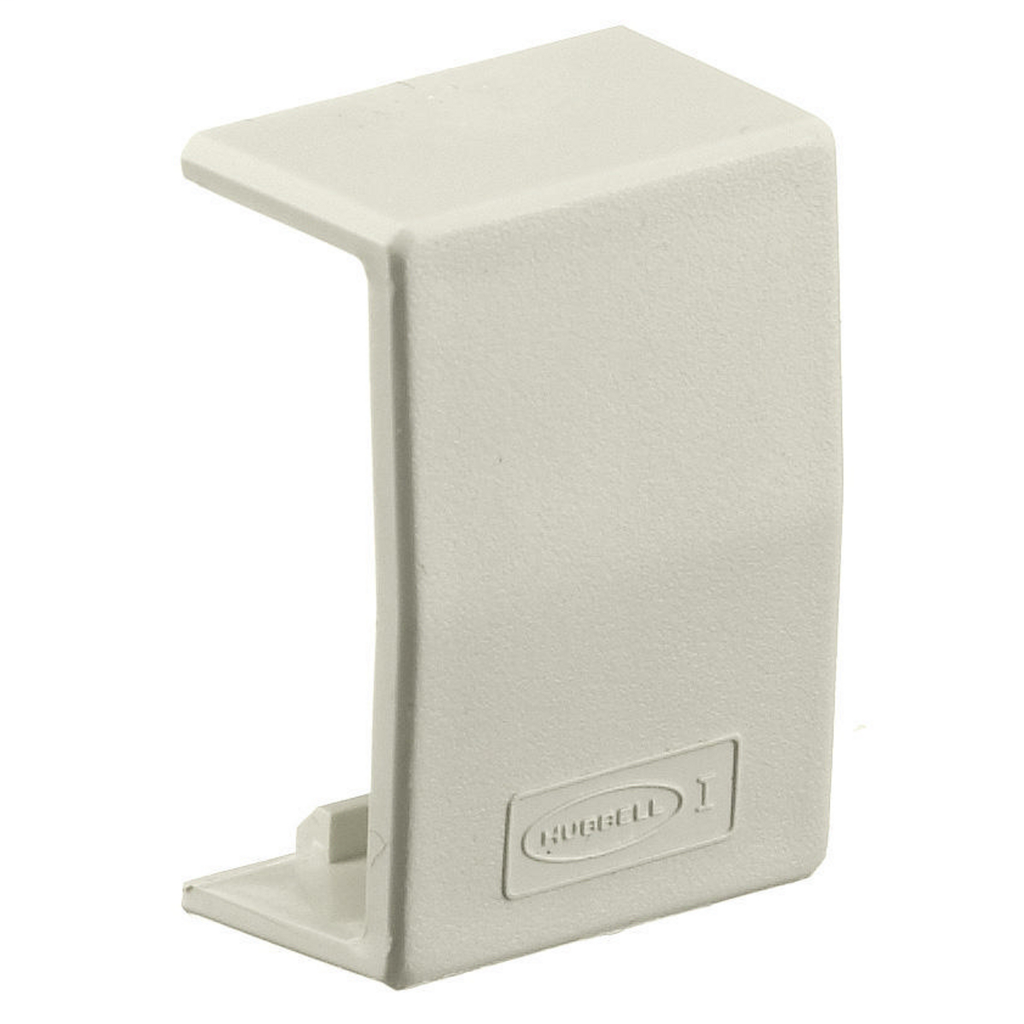 Non-Metallic Raceway, WallTrak1 Series, Splice Cover, Office White