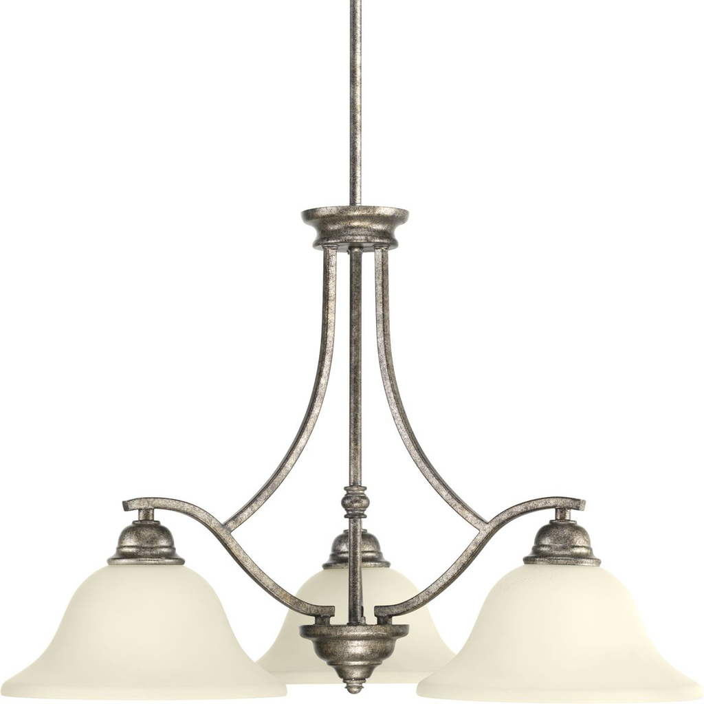 Product image for PROG P4559-144 3-100W MED CHANDELIE