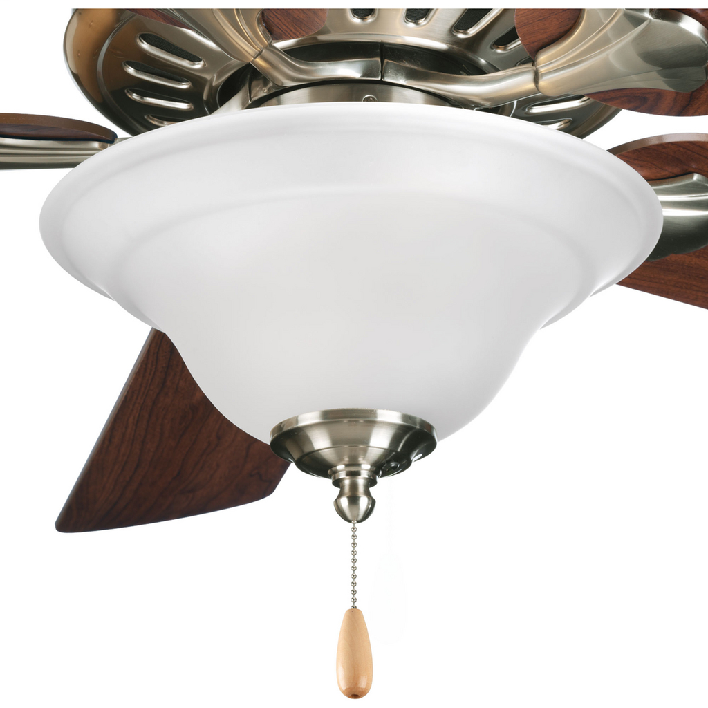 Trinity Collection Three-Light Ceiling Fan Light - P2628-09