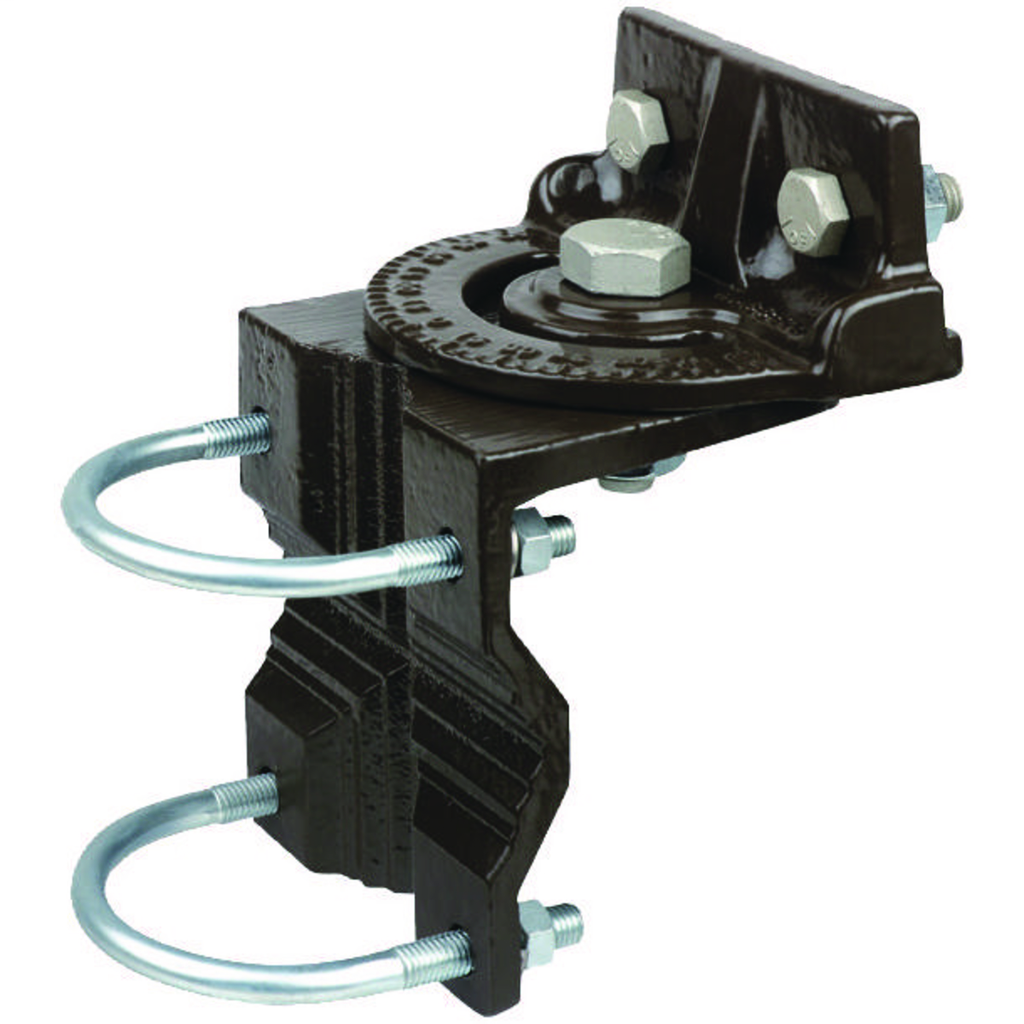 KF Series - Heavy Duty Wall Mount And/Or Pipe Clamp Fitting - Clamps 2 Inch Thru 2-1/2 Inch Pipe