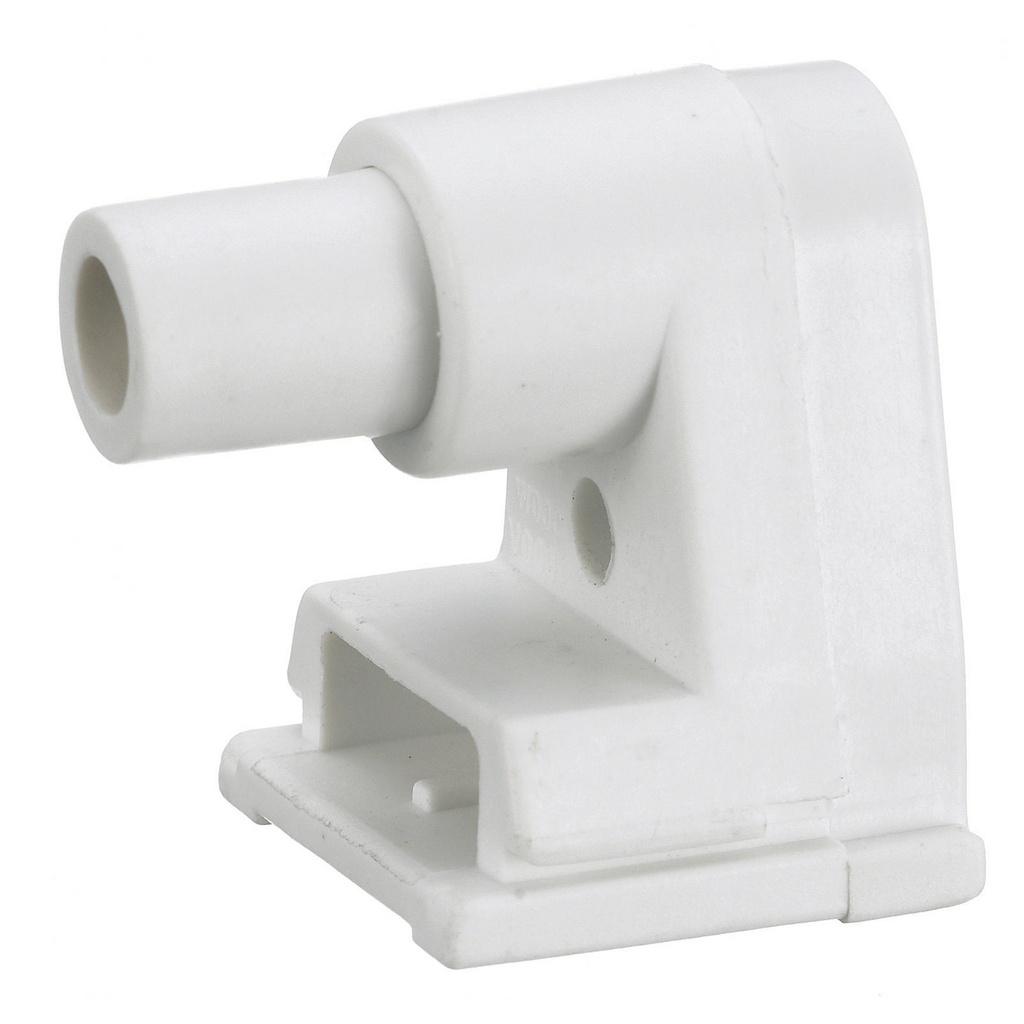 Lamp Holders and Sockets, Fluorescent Lamp Holder, Slimline, Slide On, Plunger End, Screw Terminals
