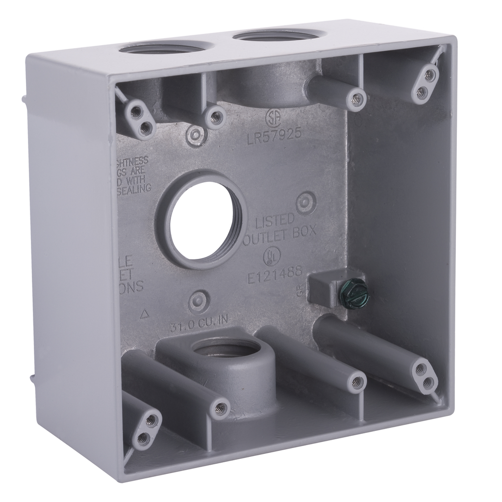 RACO 5343-0 (WB212) 2G 2 BOX W/LUG ***