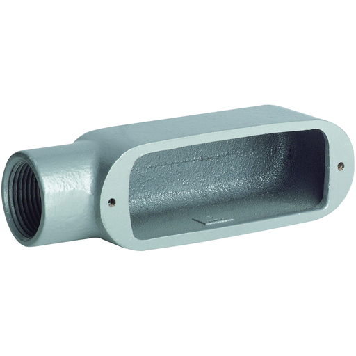 1/2" E Hub, Aluminum O Series Conduit Body