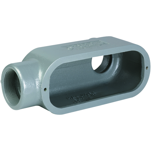 3/4" LB Hub, Iron Form 8 Conduit Body+E5732