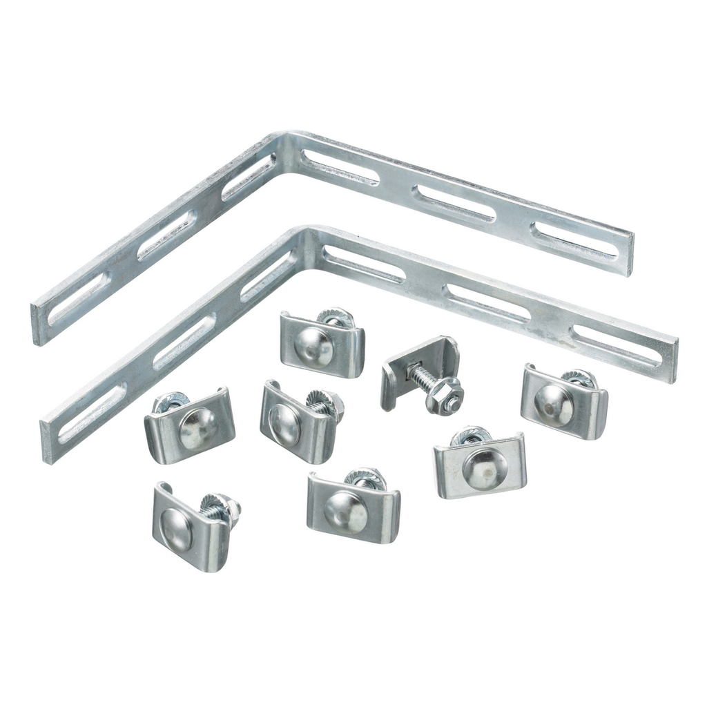 Wire Basket Tray, Overhead Tray, Accessories, Corner Splice, Pre-Galvanized