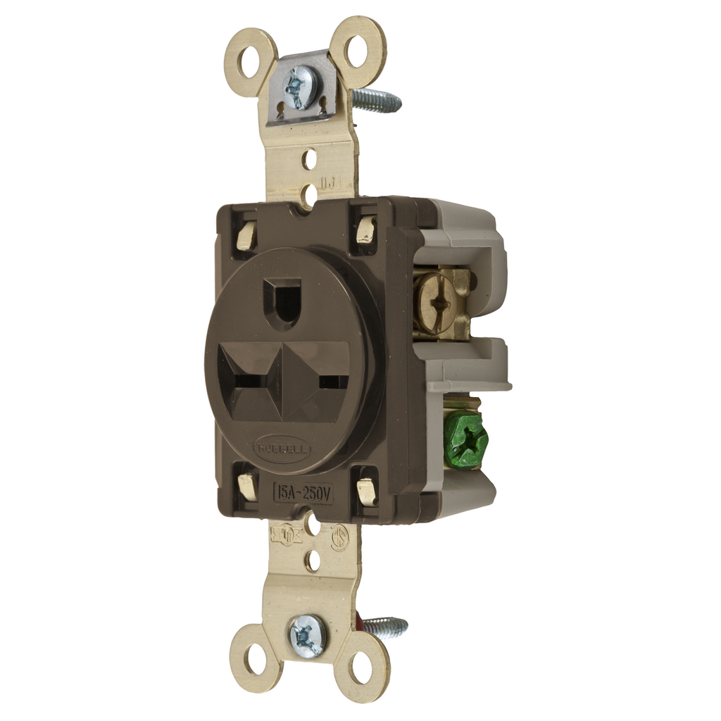 Heavy Duty Specification Grade Single Receptacle