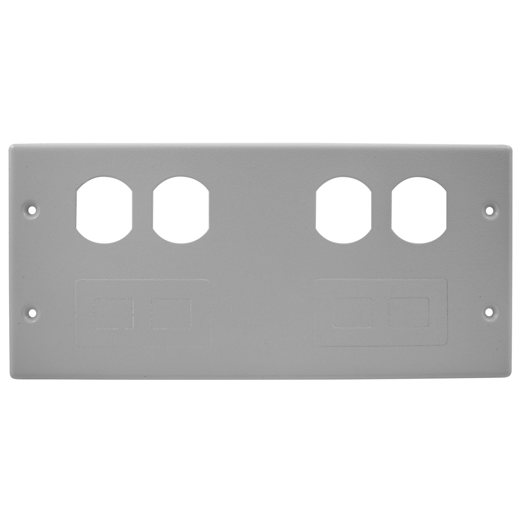 HBL4750 Series Metal Raceway, Raceway Plate, Gray