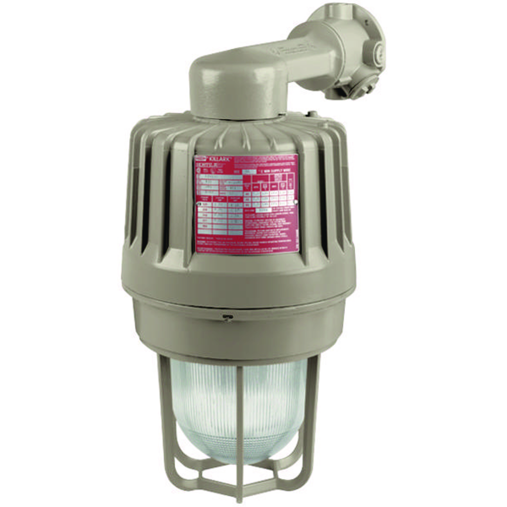 Product image for Killark EZS250B2G HID 250W Quadri-Volt High Pressure Sodium 3/4" Wall Mount with Guard