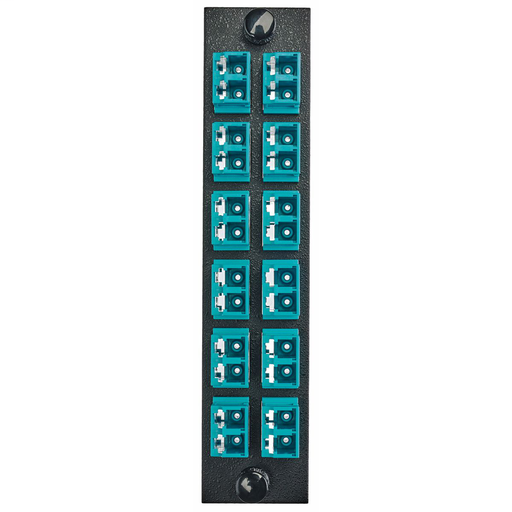 Product image for HPW FSPLCDS12B FIBER, ADAPT PNL,24P