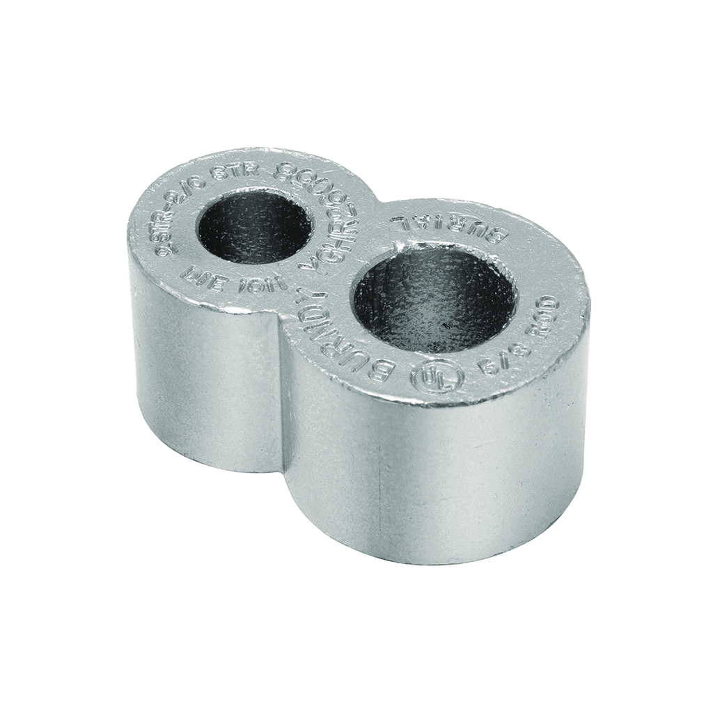 Product image for BURNDY YGHR29C12TN GALVANIZED GROUND ROD CO