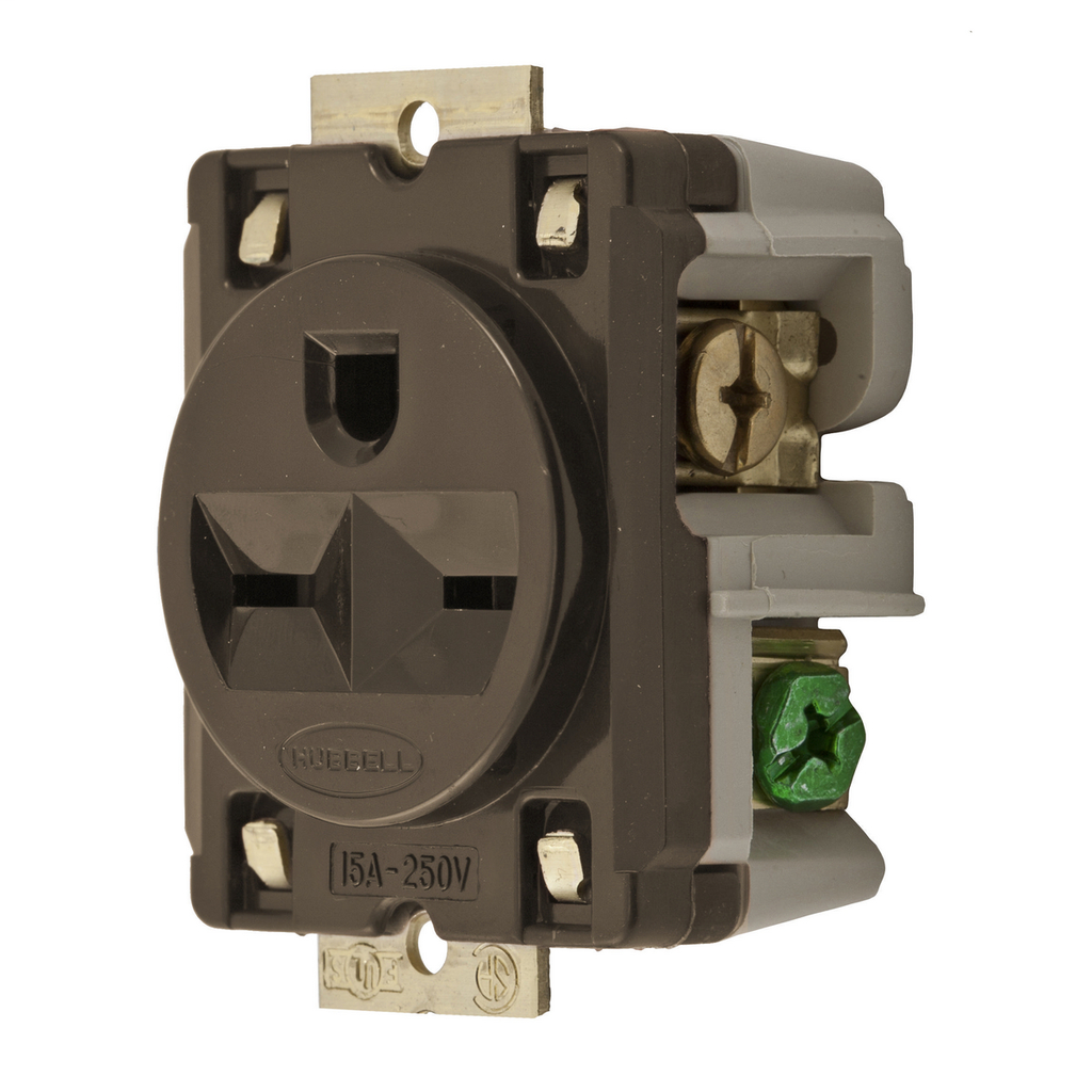 Straight Blade Products, Single Receptacle