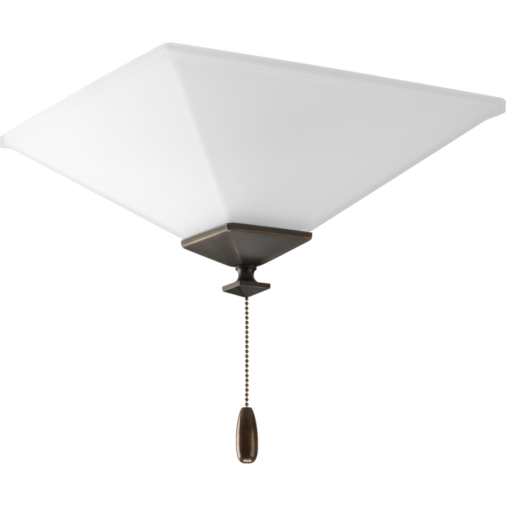 North Park Collection Three-Light Ceiling Fan Light - P2654-20