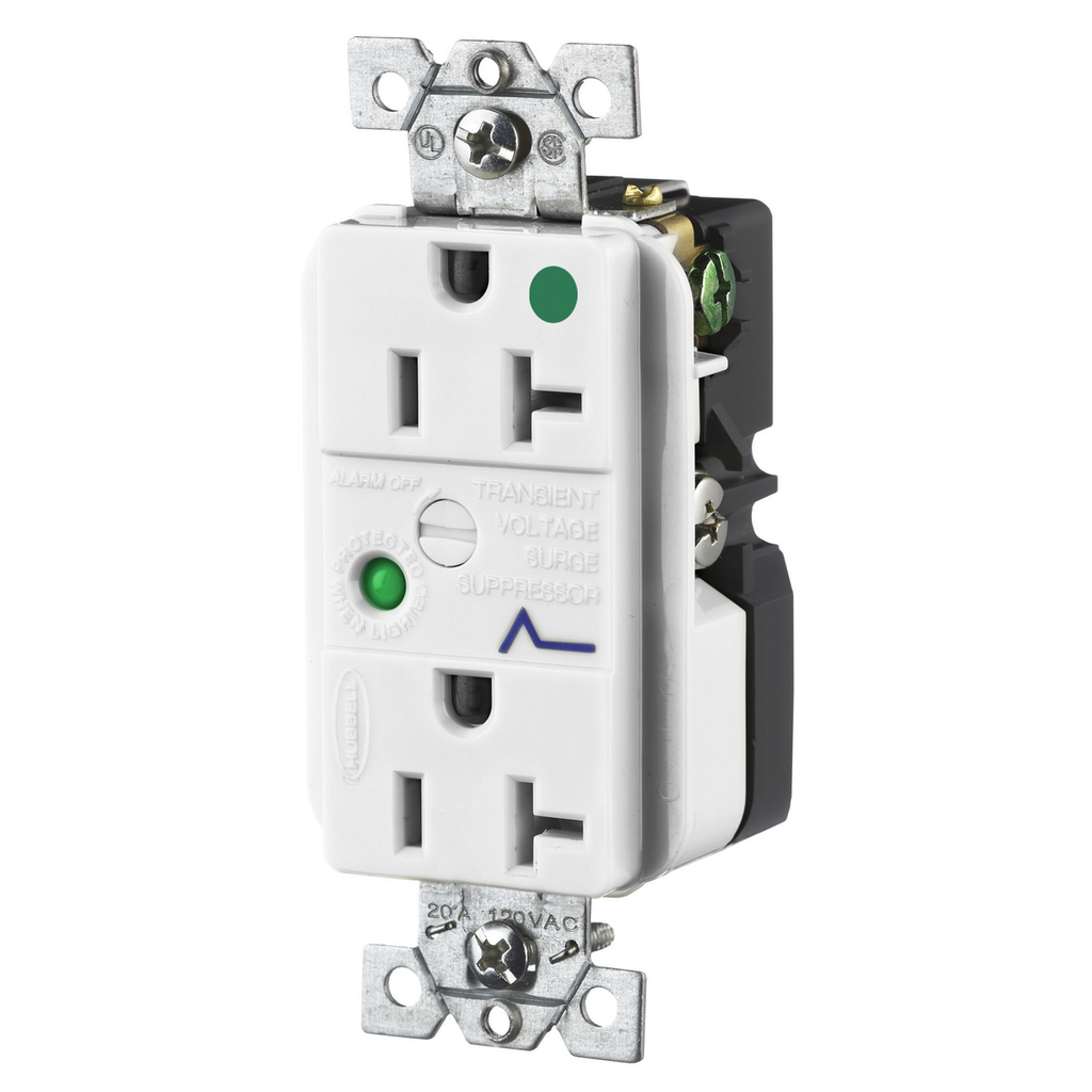 Hospital Grade Surge Suppression Receptacle