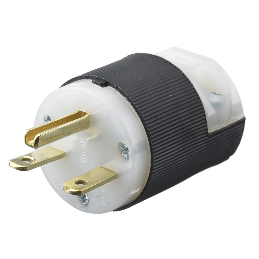 Hubbell HBL5666C GRD PLUG NEMA6-15P