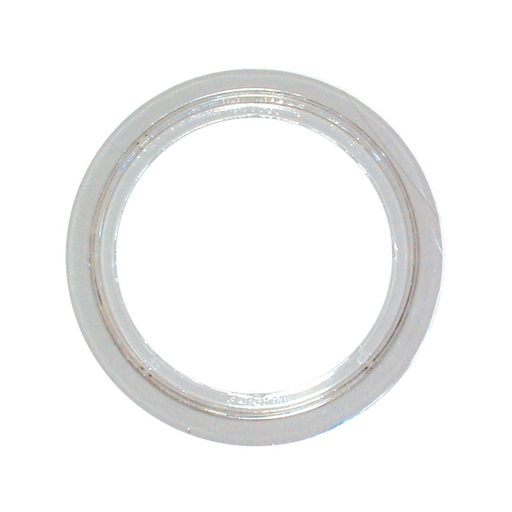 Product image for Raco 6233 5-1/4" Round Clear Polycarbonate Carpet Flange