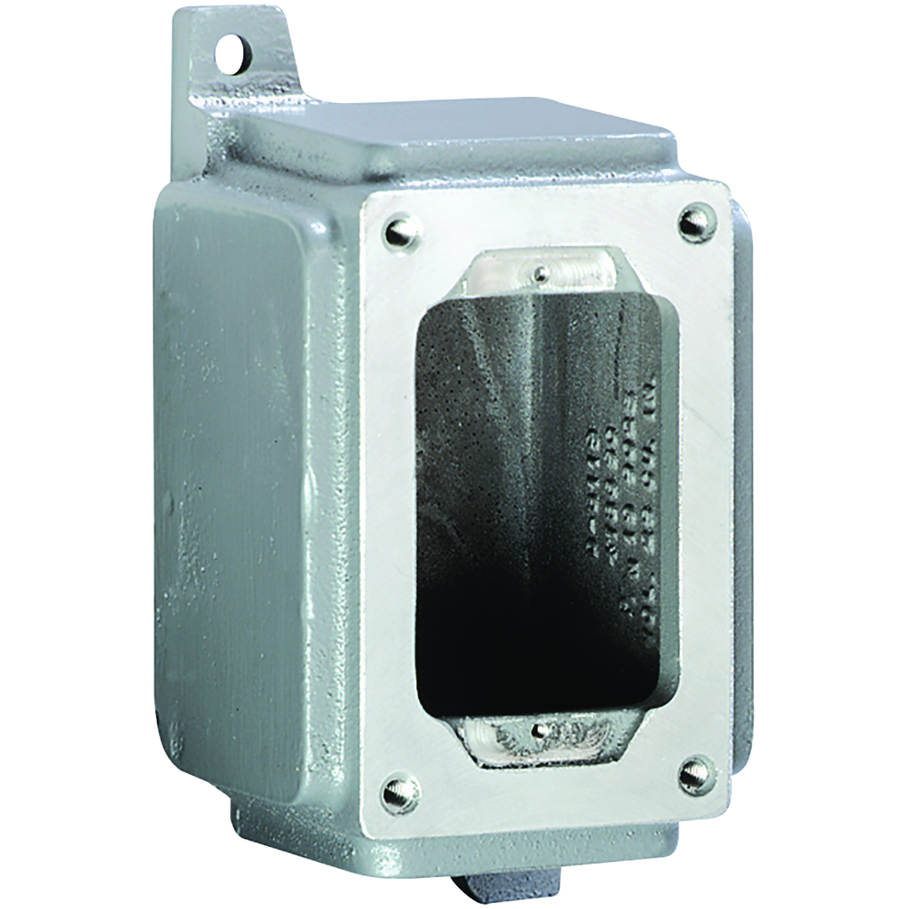 Hubbell Electrical Systems SWB-42 3/4 Inch Copper Free Aluminum Dead End Conduit Device Box Hubbell Electrical Systems SWB-42 3/4 Inch Copper Free Aluminum Dead End Conduit Device Box