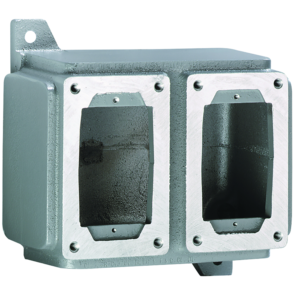 Hubbell Electrical Systems SWB-18 1-1/2 Inch Copper Free Aluminum Type Deep Conduit Device Box Hubbell Electrical Systems SWB-18 1-1/2 Inch Copper Free Aluminum Type Deep Conduit Device Box