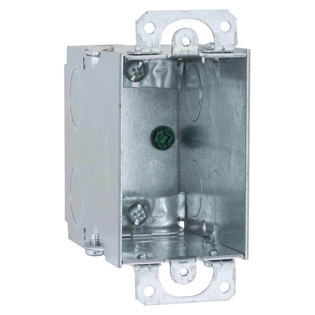 Product image for RACO 601G SWXBXw/EARS 3-1/2DP NMSC&