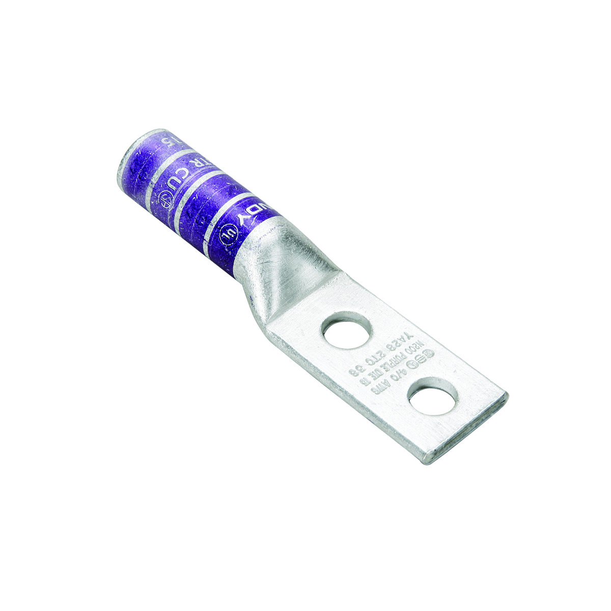 BURNDY YA34A3 Al Compression Terminal 2 Hole for sale online BURNDY YA34A3 Al Compression Terminal 2 Hole for sale online