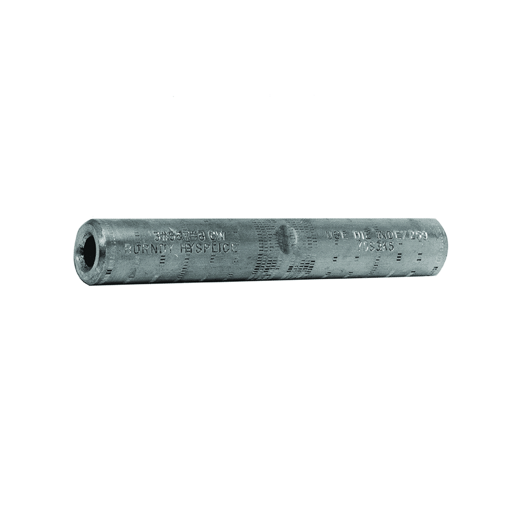 Burndy YDS27 3/0 AWG 6-3/4 Inch Copper Full Tension Compression Cable Splice Burndy YDS27 3/0 AWG 6-3/4 Inch Copper Full Tension Compression Cable Splice