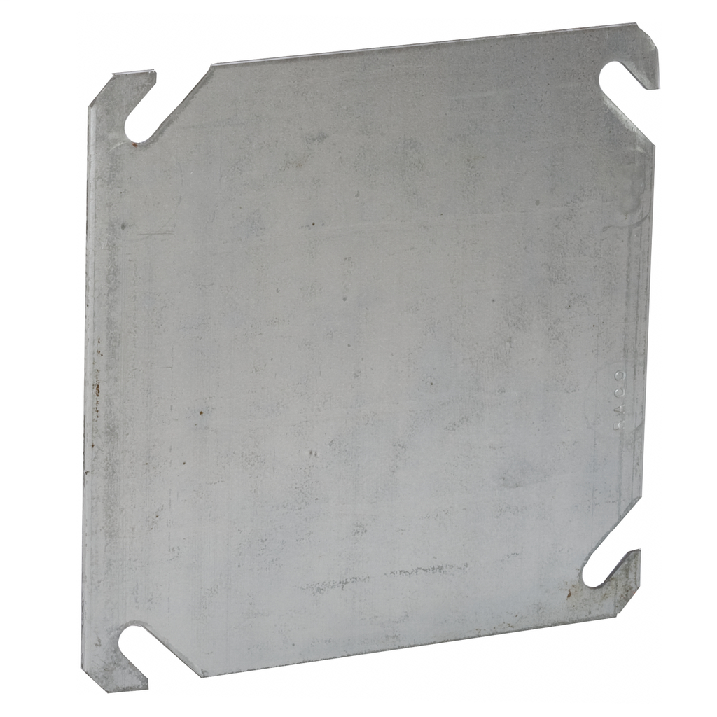 Raco 752 4 Inch Steel Flat Blank Square Box Cover Raco 752 4 Inch Steel Flat Blank Square Box Cover