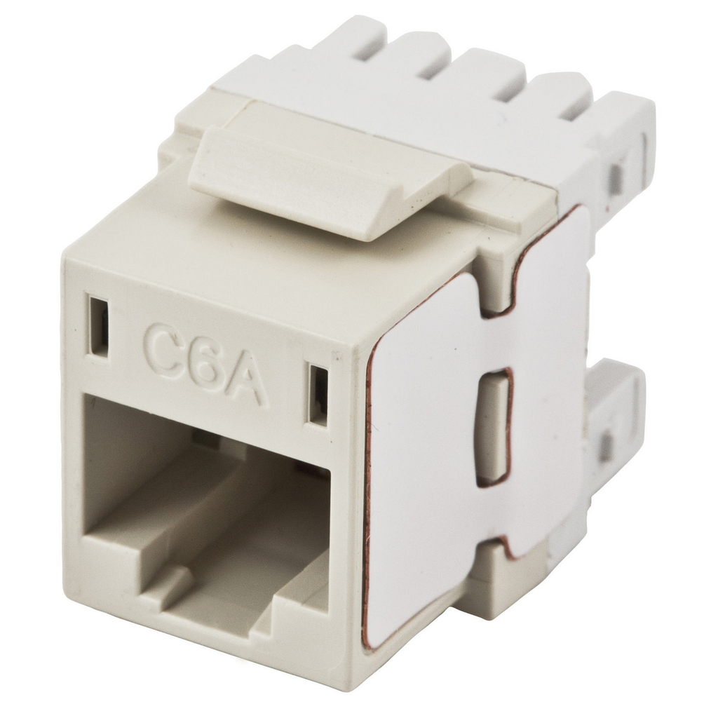 Product image for HWDK HJ6AOW25 JACK, HJ6A, CAT6A, UN