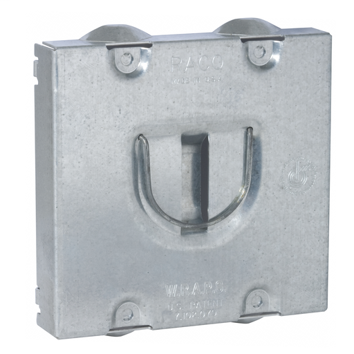 Product image for RACO 702RD 2-GANG LV PROTECT PLATE