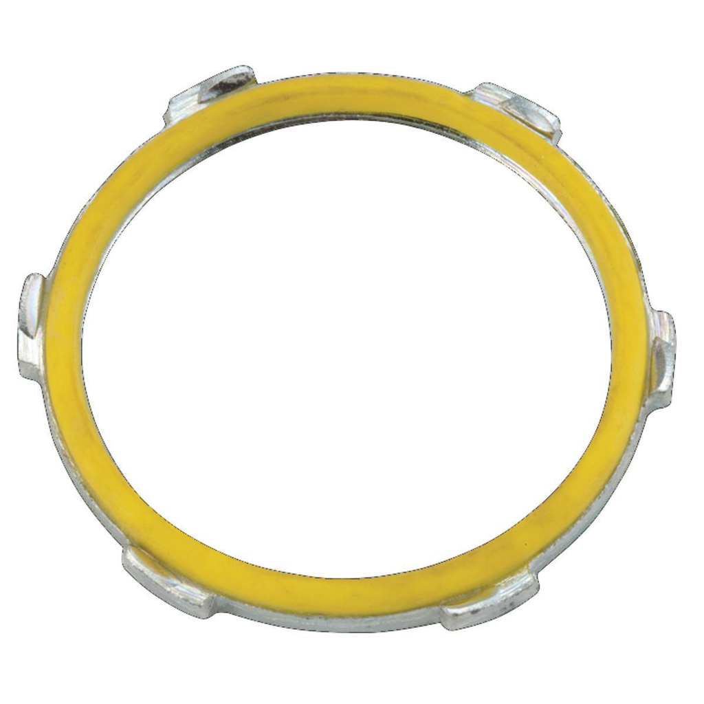 Raco 1210 3-1/2 Inch Malleable Iron Rigid Conduit Sealing Locknut Raco 1210 3-1/2 Inch Malleable Iron Rigid Conduit Sealing Locknut