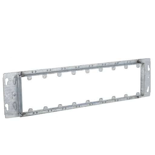 Product image for Raco 828 9-Gang Box Device Cover, Raised 3/4 in., 19-3/4" Width