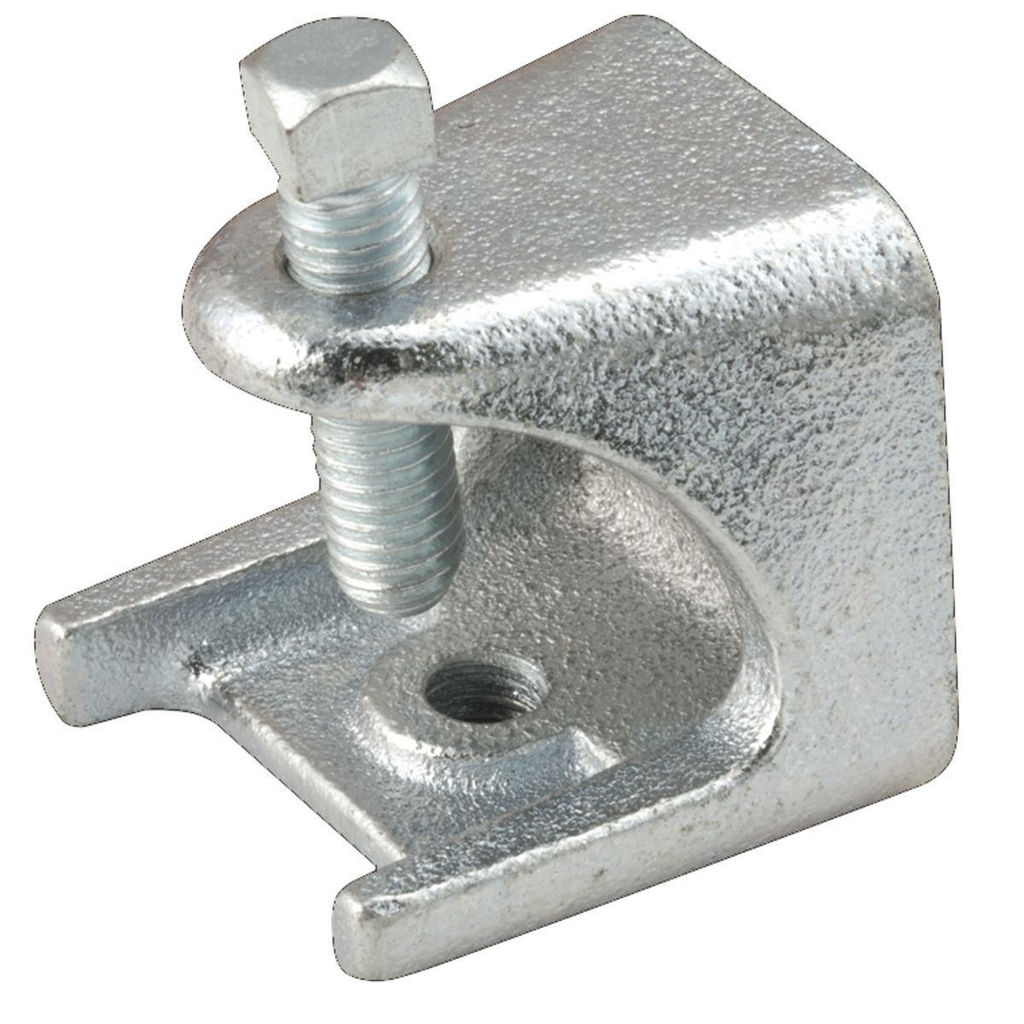 RACO 2538 2 Inch Zinc Electroplated Malleable Iron Beam Clamp RACO 2538 2 Inch Zinc Electroplated Malleable Iron Beam Clamp