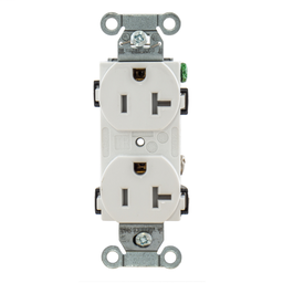 Construction/Commercial Receptacles BR20WHITR