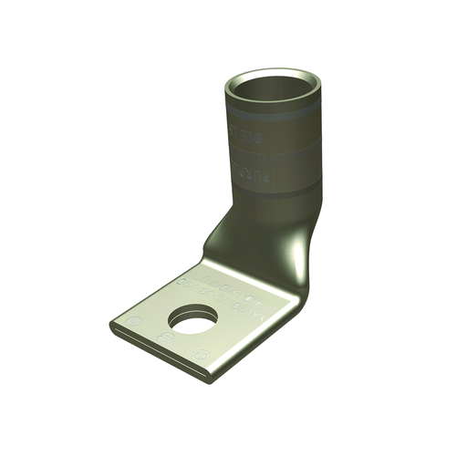 YAV2CLTC14FX90, CU LUG #2 FLEX 1/4IN STUD 90DEG, YAV2CLTC14FX90