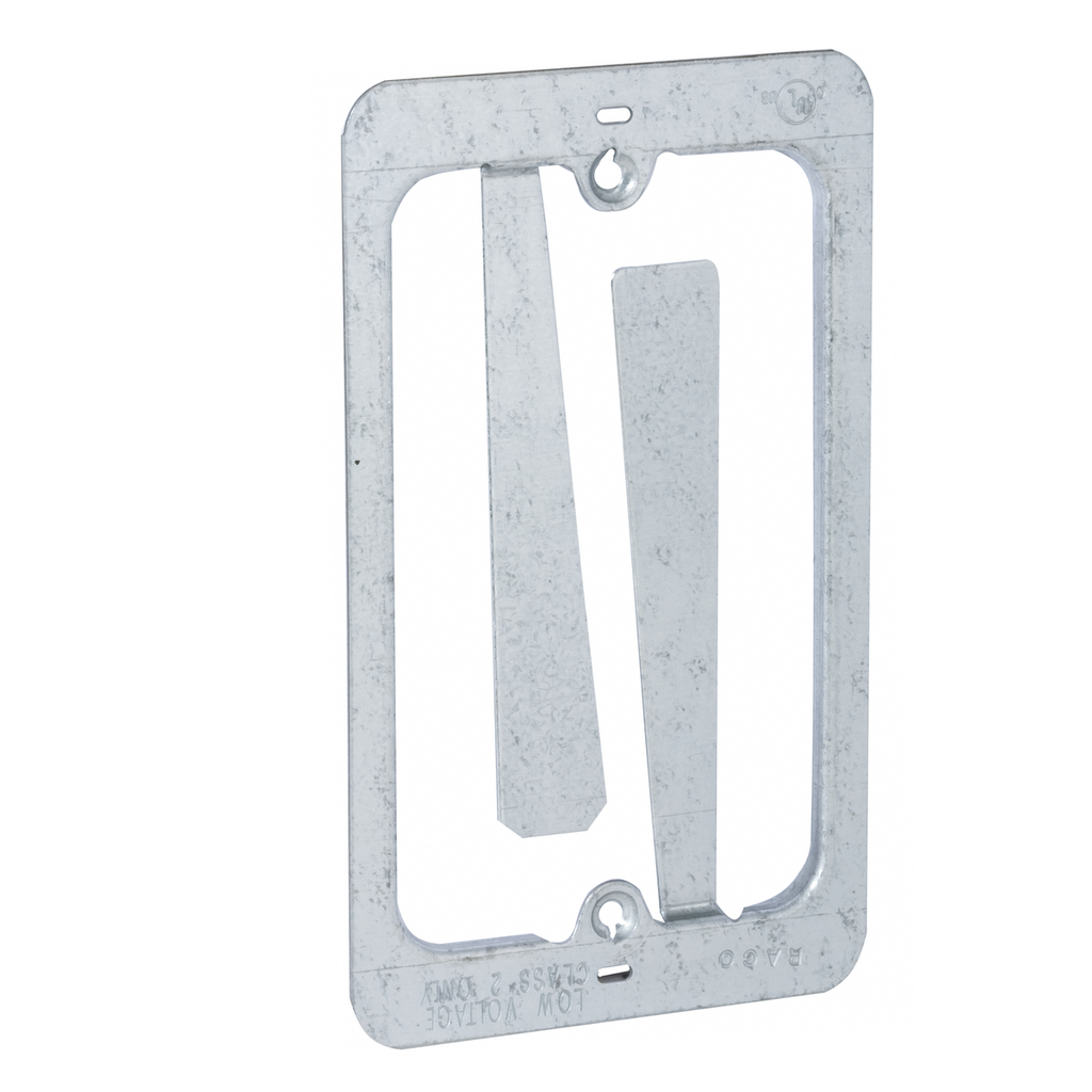 Product image for Raco 9008 1-Gang Low Voltage Mounting Bracket for New or Old Work